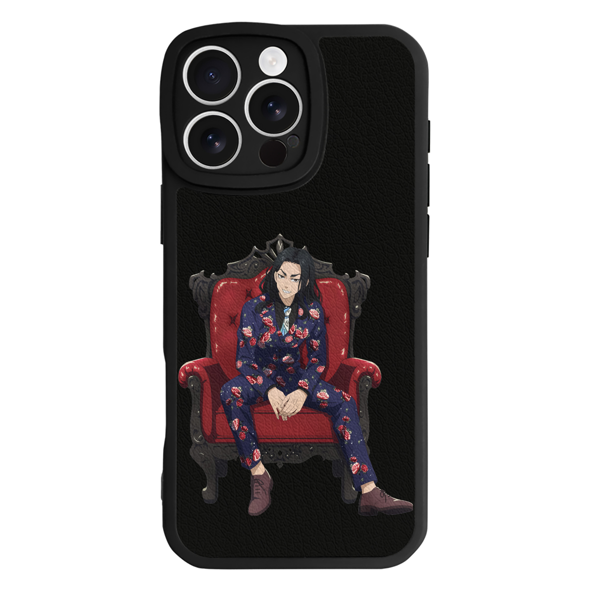 （画像用） 東京リベンジャーズ Tokyo Revengers 【iPhone 16シリーズ対応】シリコンスマホケース（レザー調） 材質：シリコン
